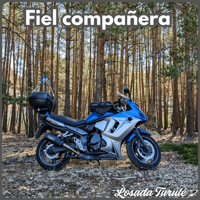 Mi moto fiel compañera